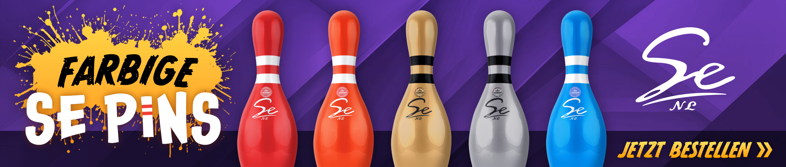 Colored Bowling Pins SE