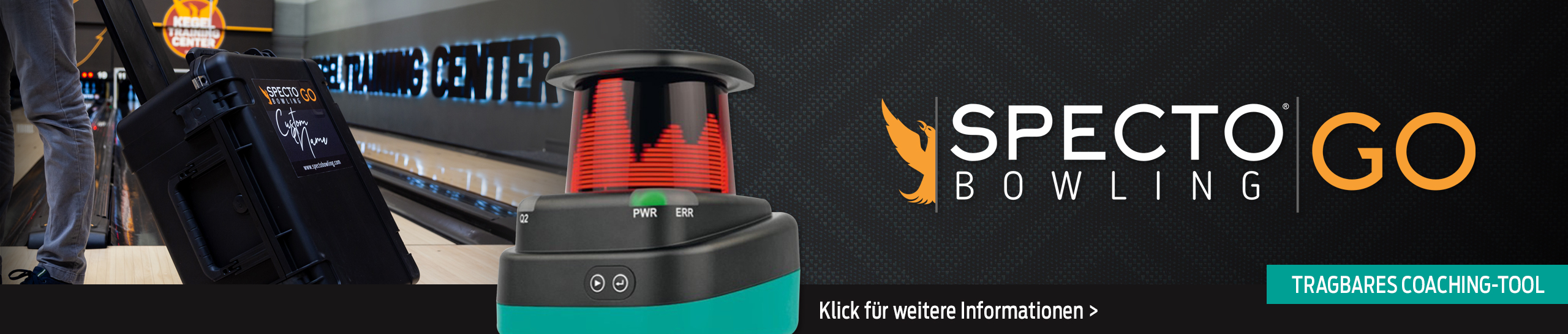 Kegel Specto GO training tool for Bowling