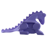 KINDER BALLRAMPE DRACHE LILA (GLOW IN THE DARK)