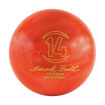 QAMF URETHAN HAUSBALL 14 LBS MANDARINE