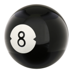 BILLARD HOUSEBALL 8 LBS (GEBOHRT)