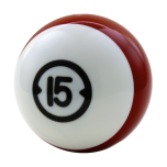 BILLARD HOUSEBALL 15 LBS (GEBOHRT)