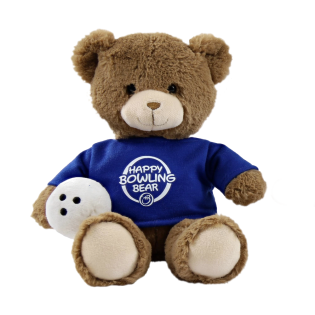 HAPPY BOWLING BEAR 35CM (EACH)
