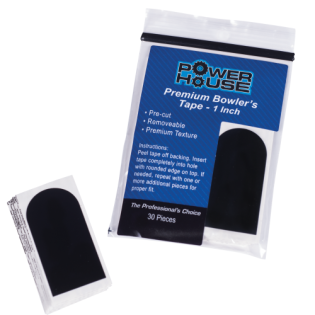 *019 1/2" POWERHOUSE PREMIUM TAPE BLACK (30 CT) 12/CARTON