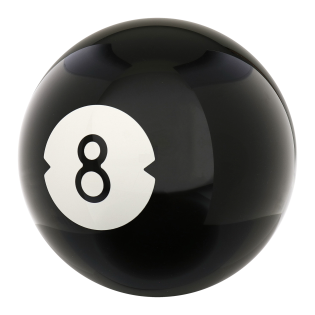 BILLARD HOUSEBALL 8 LBS (GEBOHRT)