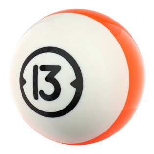 BILLARD HOUSEBALL 13 LBS (GEBOHRT)