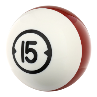 BILLARD HOUSEBALL 15 LBS (GEBOHRT)