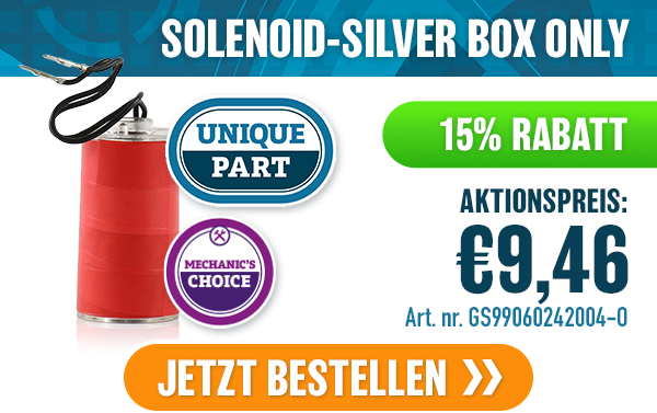 SOLENOID-SILVER BOX ONLY